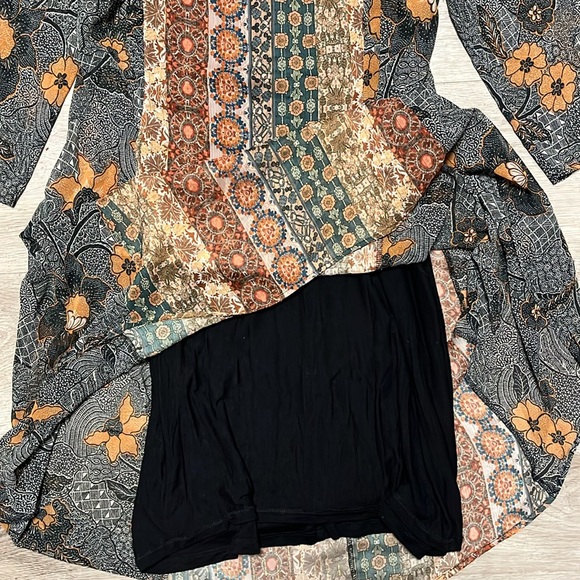 Desigual Gold Tread Fall Design Dress - Picture 10 of 16